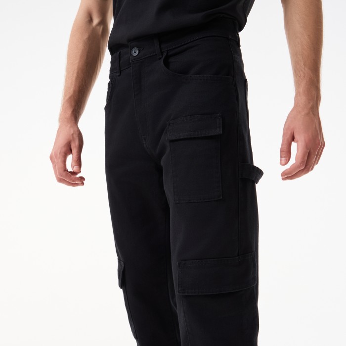 мужские брюки-карго  свободного кроя по цене 16786 руб вид справа