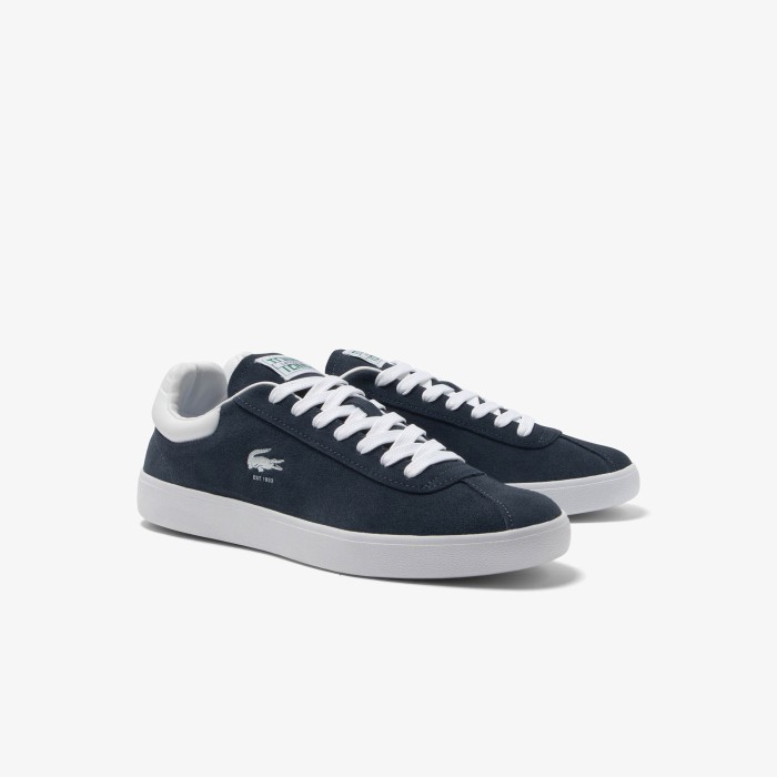 мужские кеды  baseshot 223 1 sma от бренда lacoste вид слева