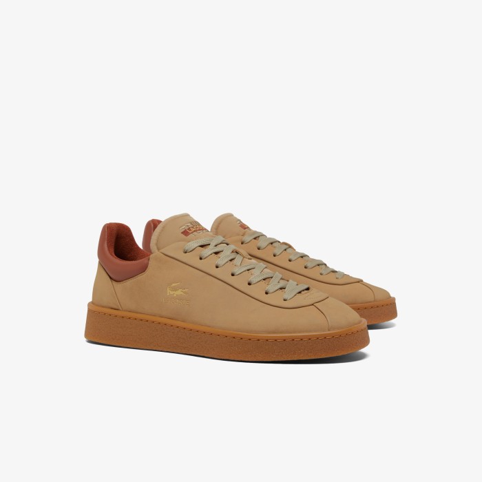 мужские кеды  baseshot prm 224 1 sma от бренда lacoste вид слева