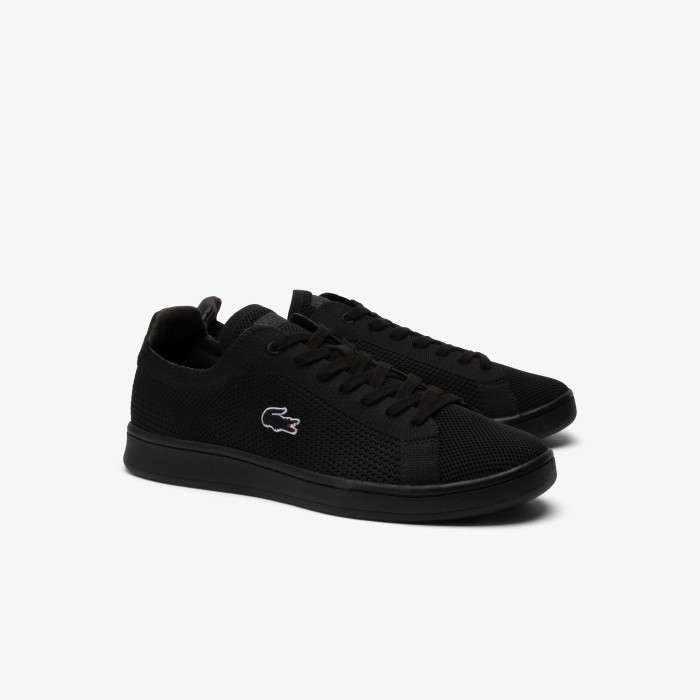 мужские кеды  carnaby пикеe 124 1 sma от бренда lacoste вид слева