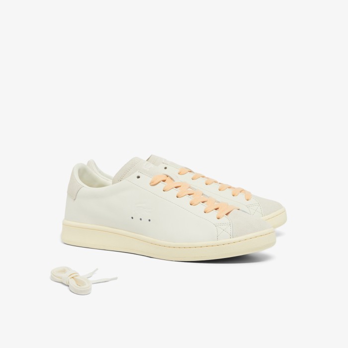 мужские кеды  carnaby set 125 2 sma от бренда lacoste вид слева