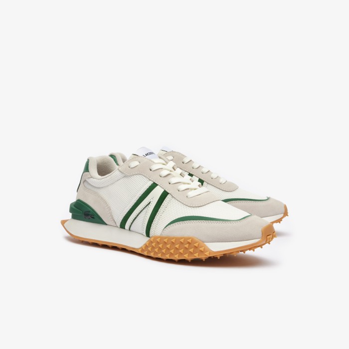 мужские кеды  l-spin deluxe 124 4 sma от бренда lacoste вид слева