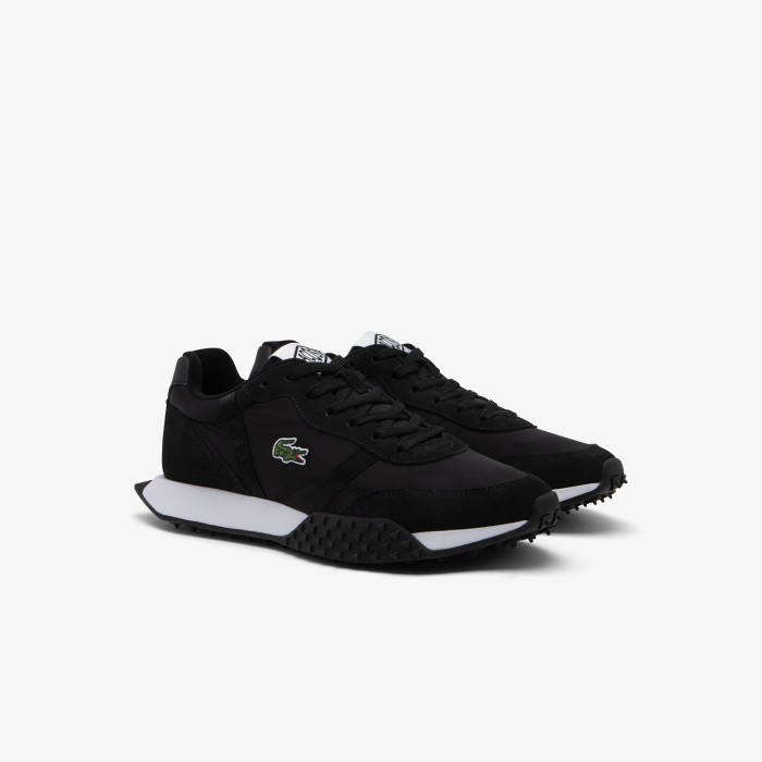 мужские кеды  l-spin от бренда lacoste вид слева