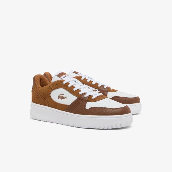 мужские кеды  l001 set 225 2 sma от бренда lacoste вид слева