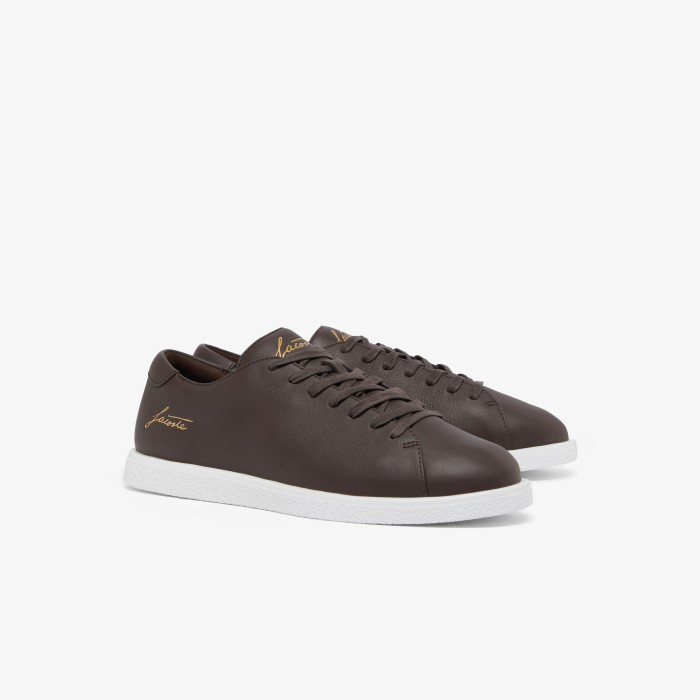 мужские кеды  linecourt 1261 sma от бренда lacoste вид слева