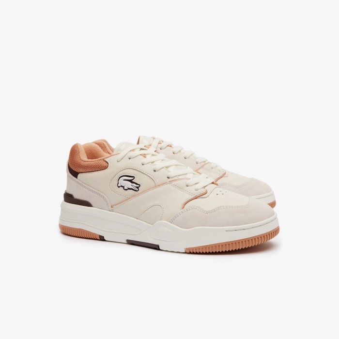 мужские кеды  lineshot 124 3 sma от бренда lacoste вид слева