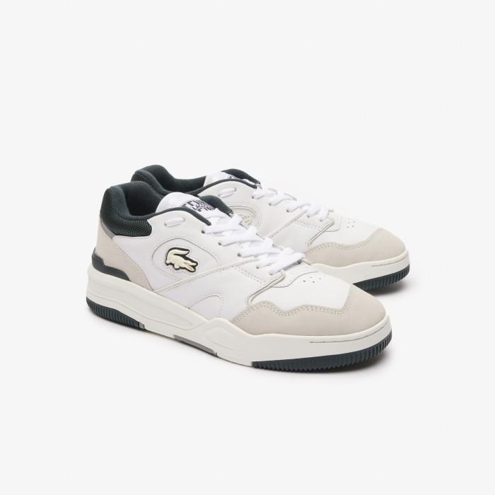 мужские кеды  lineshot 223 3 sma от бренда lacoste вид слева