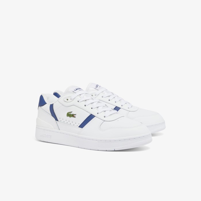 мужские кеды  t-clip set 224 2 sma от бренда lacoste вид слева