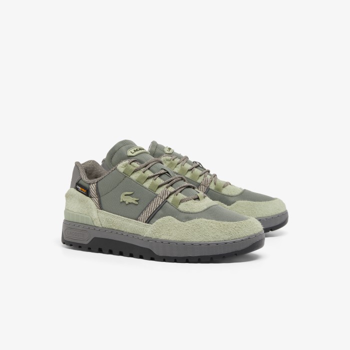 мужские кеды  t-clip wntr 224 1 sma от бренда lacoste вид слева