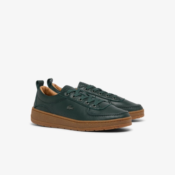 мужские кеды umpire 226 1 sma от бренда lacoste вид слева