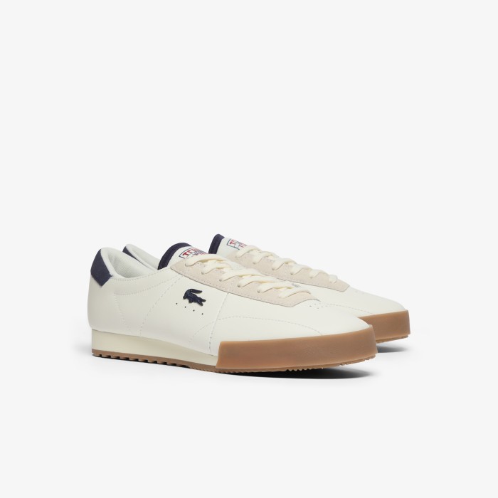 мужские кроссовки aura 226 7 sma от бренда lacoste вид слева