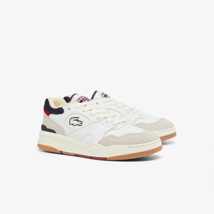 мужские кроссовки  lineshot 224 8 sma от бренда lacoste вид слева