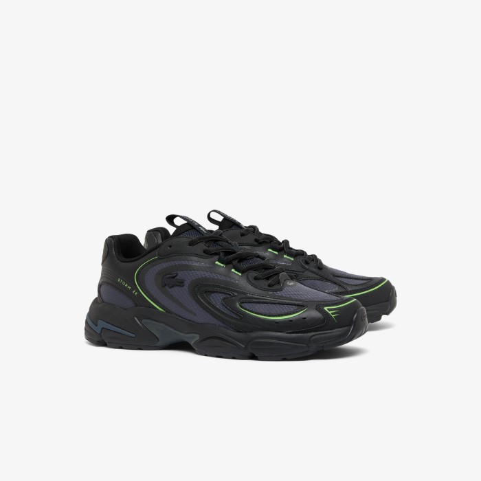 мужские кроссовки storm 96 2k tech от бренда lacoste вид слева