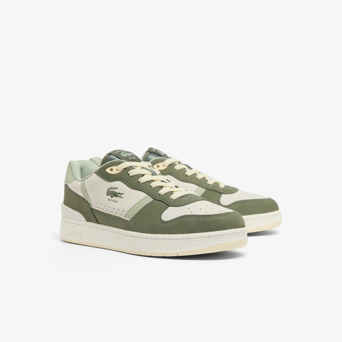 мужские кроссовки  t-clip set 126 3 sma от бренда lacoste вид слева