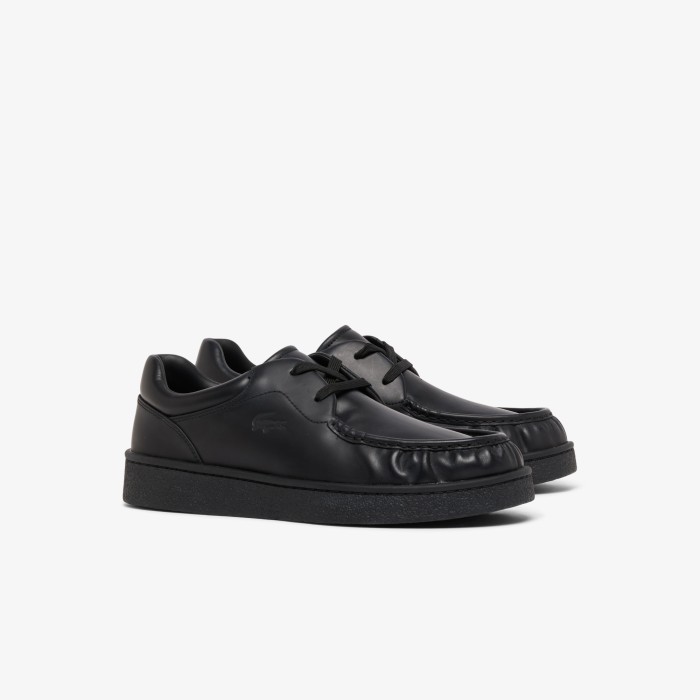 мужские полуботинки claylow от бренда lacoste вид слева
