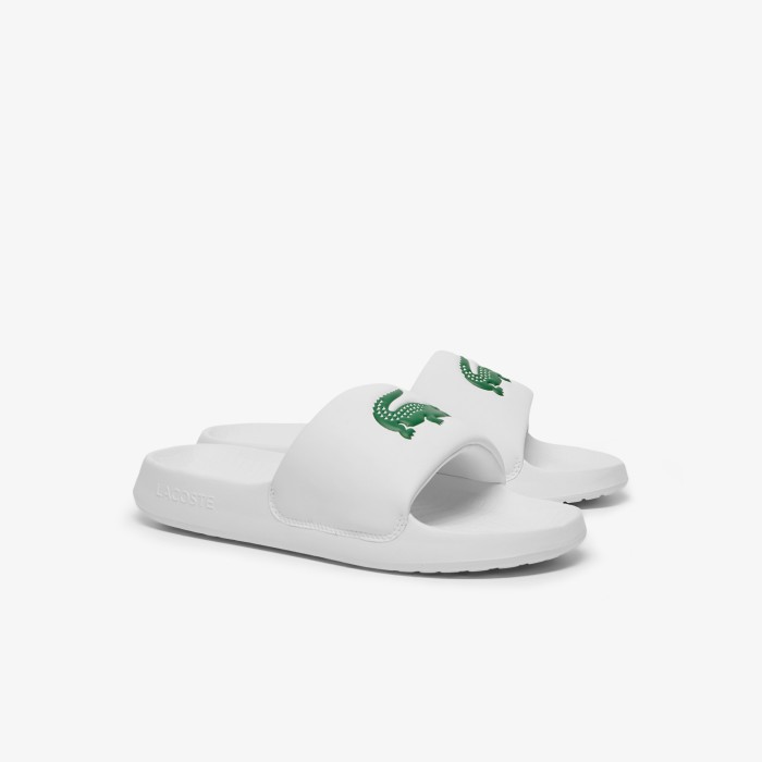 мужские сланцы  serve slide 1.0 125 1 cma от бренда lacoste вид слева