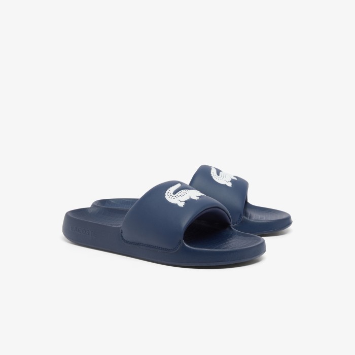 мужские сланцы  serve slide 1.0 125 1 cma от бренда lacoste вид слева