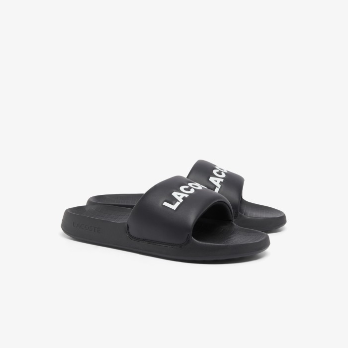 мужские сланцы  serve slide 1.0 125 2 cma от бренда lacoste вид слева