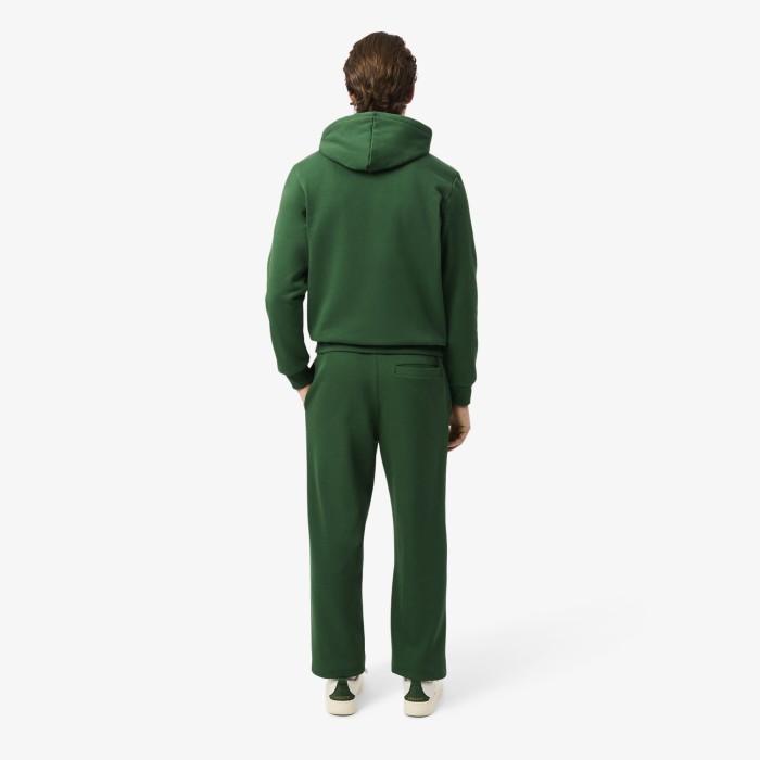 мужские спортивные брюки  стандартного кроя от бренда lacoste вид слева