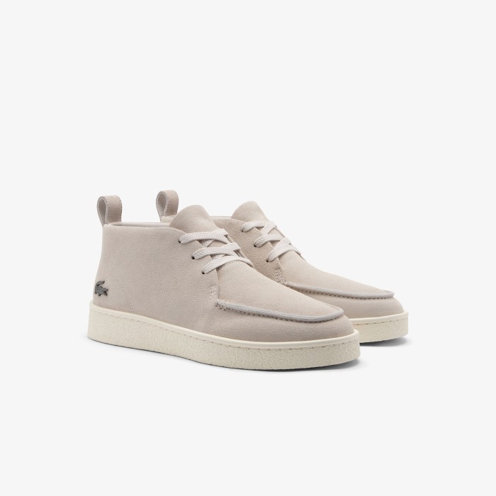 мужские высокие ботинки  baseshot chukka 2253 sma от бренда lacoste вид слева