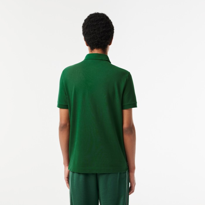мужское поло  paris стандартного кроя от бренда lacoste вид слева
