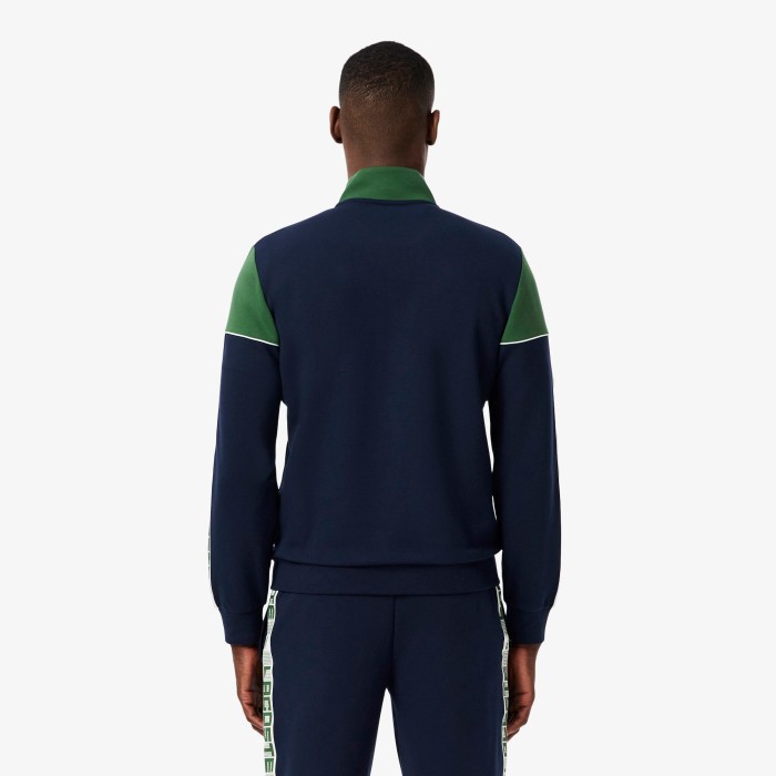 мужской хлопковый свитшот  от бренда lacoste вид слева