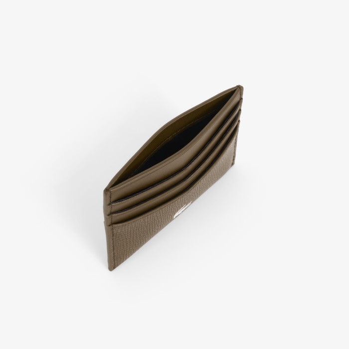 мужской кошелек ossian 10.5 x 7.5 x 1cm от бренда lacoste вид слева