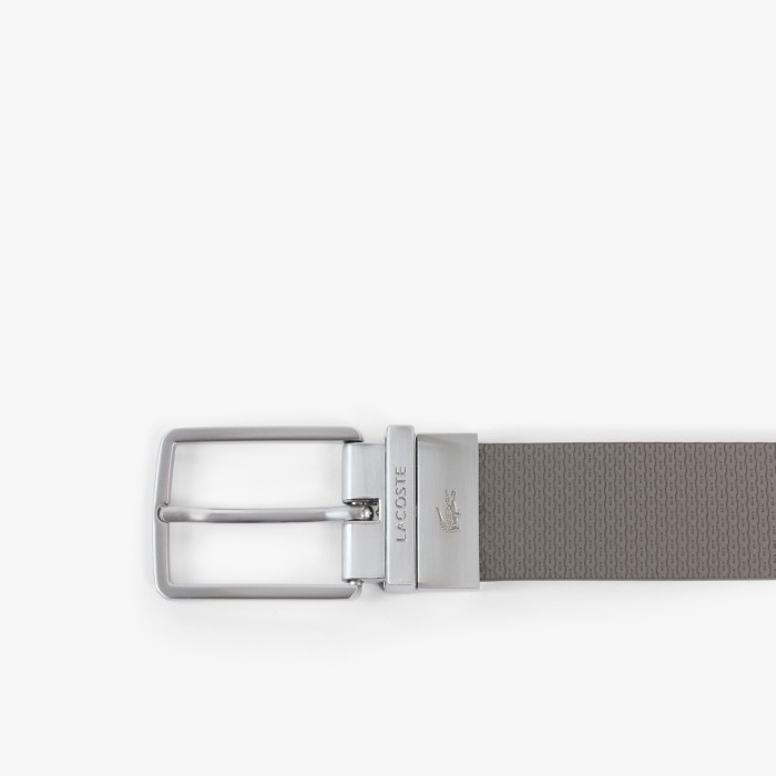 мужской ремень casual 35 mm от бренда lacoste вид слева
