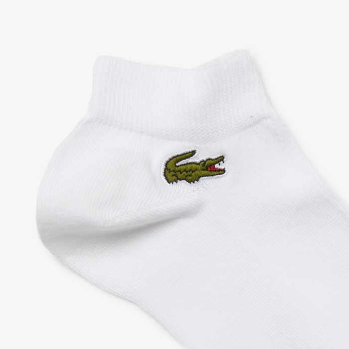 носки  для спорта унисекс, 3 пары от бренда lacoste вид слева