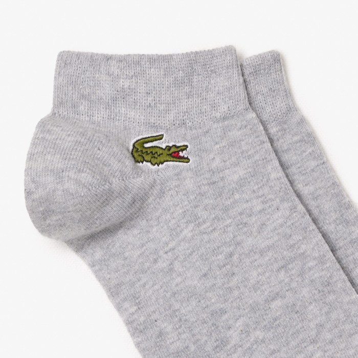 носки  унисекс из органического хлопка от бренда lacoste вид слева
