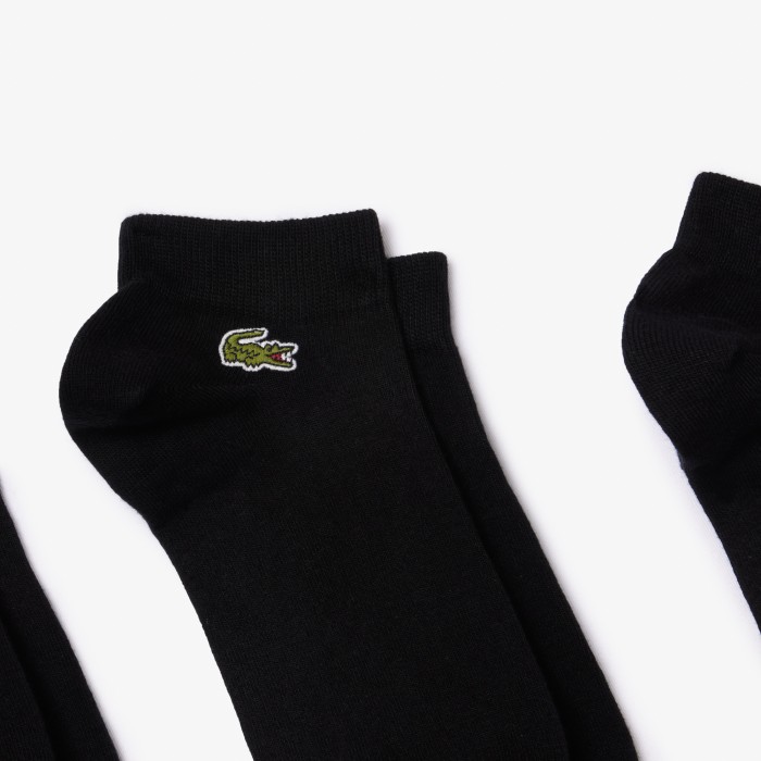 носки  унисекс из органического хлопка от бренда lacoste вид слева