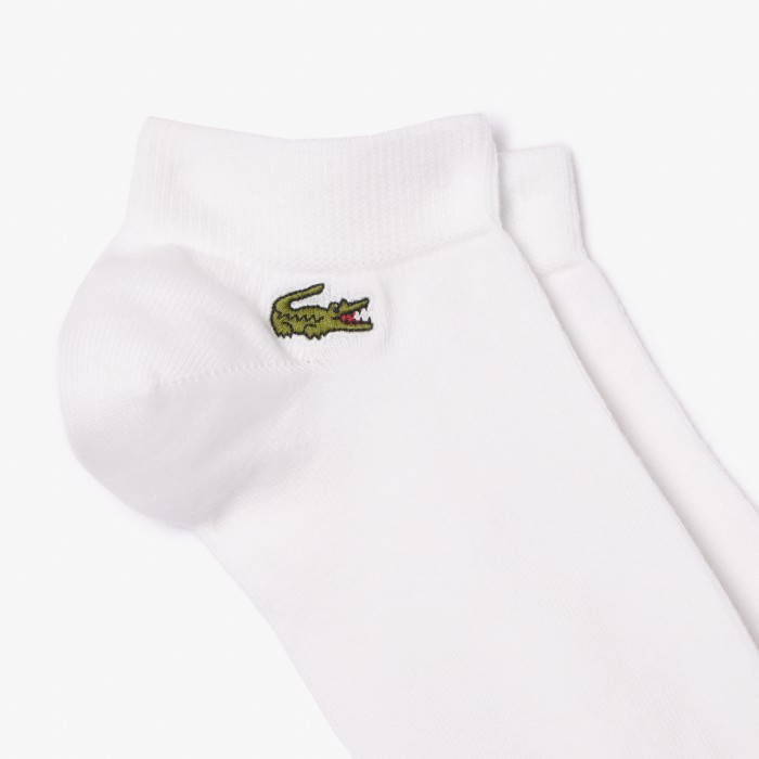 носки  унисекс из органического хлопка от бренда lacoste вид слева