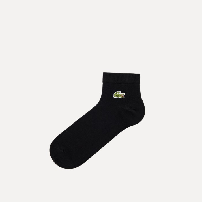 носки  унисекс из органического хлопка от бренда lacoste вид слева
