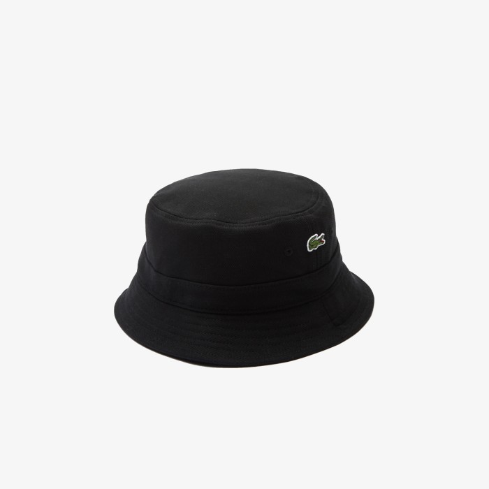 панама  унисекс от бренда lacoste вид слева