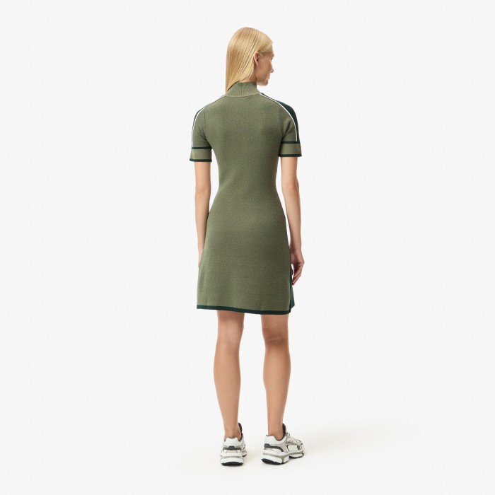 платье  классического кроя от бренда lacoste вид слева