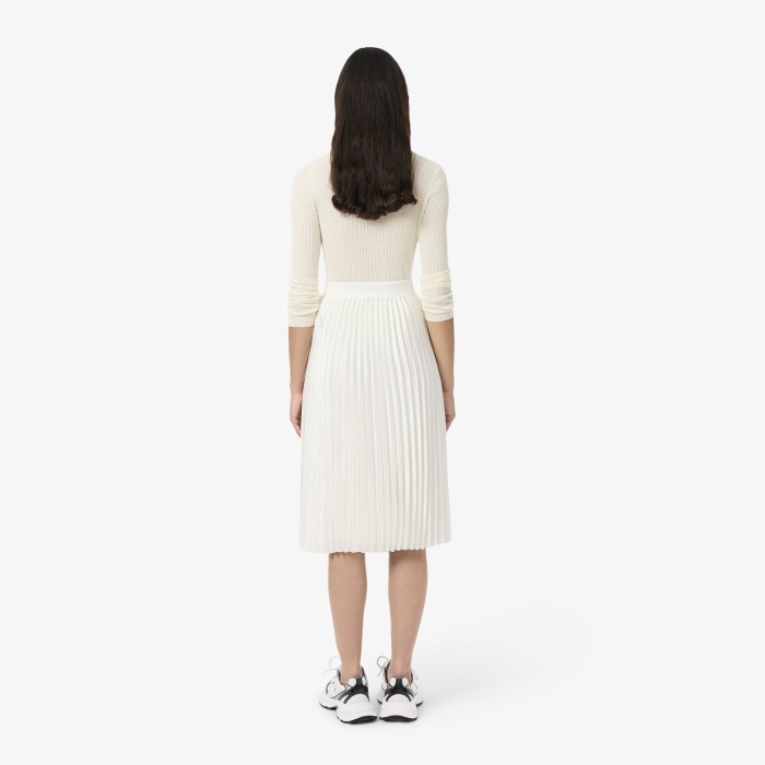 юбка  со складками от бренда lacoste вид слева