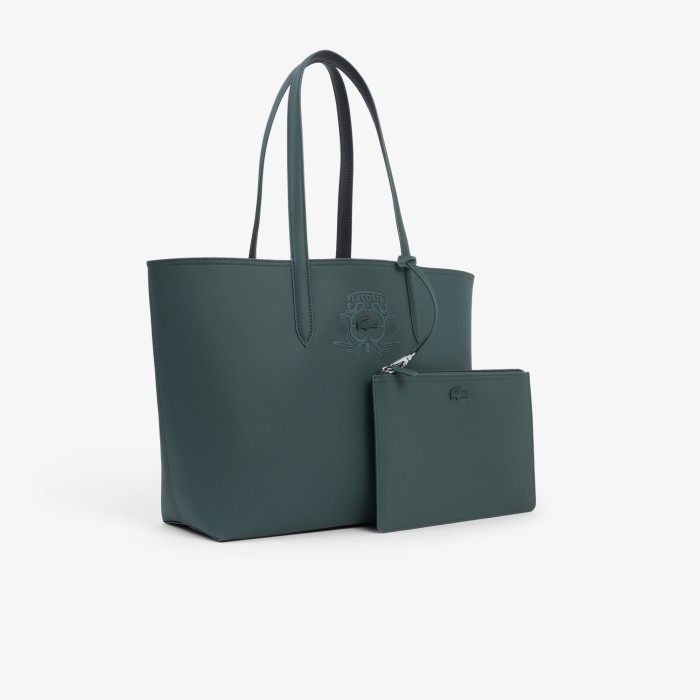 женская сумка holiday 34.5 x 29 x 14cm от бренда lacoste вид слева