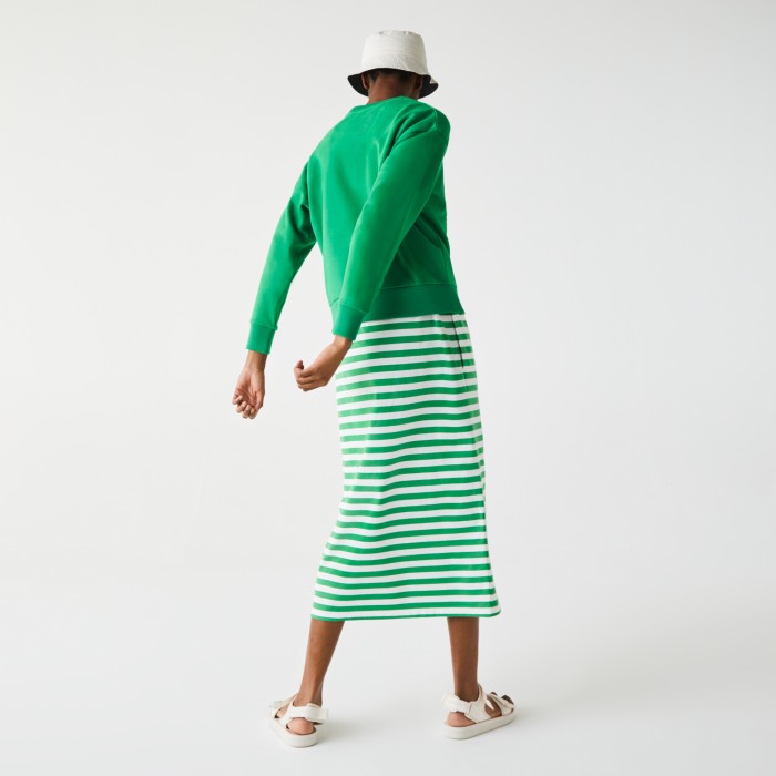 женская толстовка  от бренда lacoste вид слева