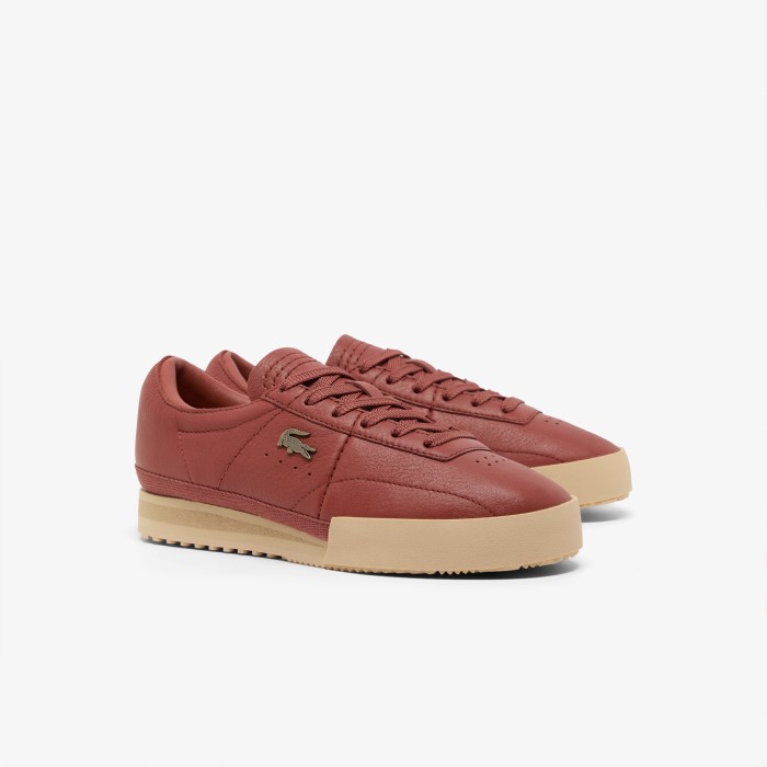 женские кеды  aura 225 5 sfa от бренда lacoste вид слева