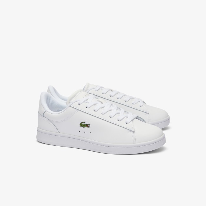 женские кеды  carnaby от бренда lacoste вид слева