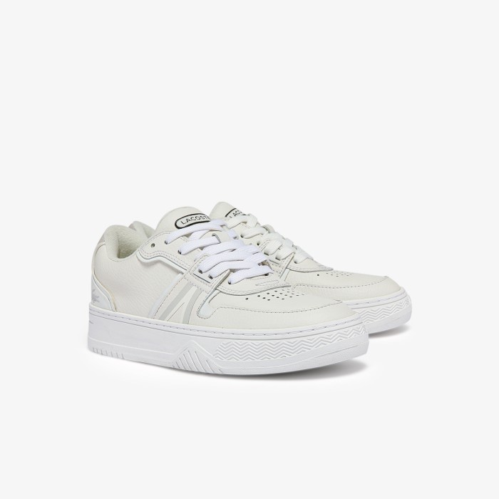 женские кеды  l001 от бренда lacoste вид слева