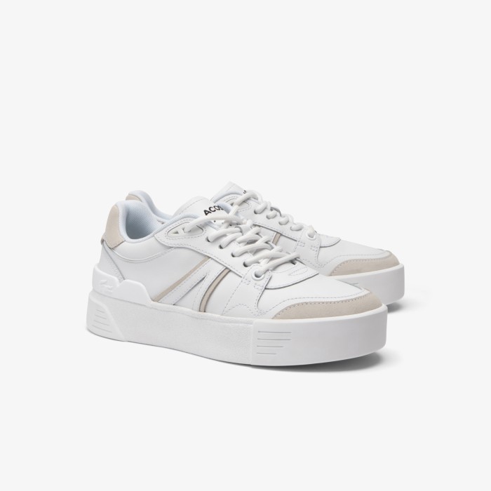женские кеды  l002 evo 124 6 sfa от бренда lacoste вид слева