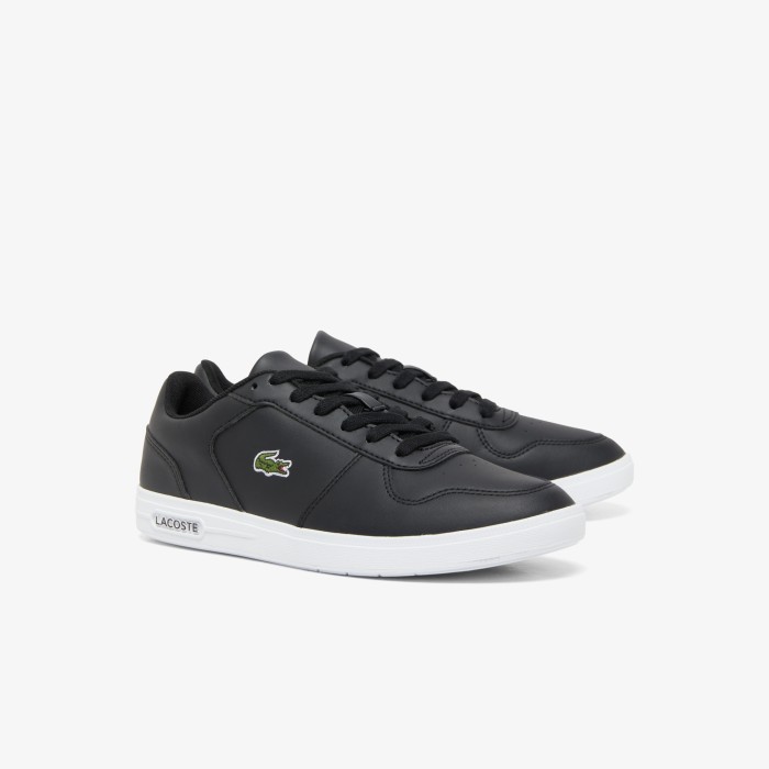 женские кеды  t-base 224 1 sfa от бренда lacoste вид слева