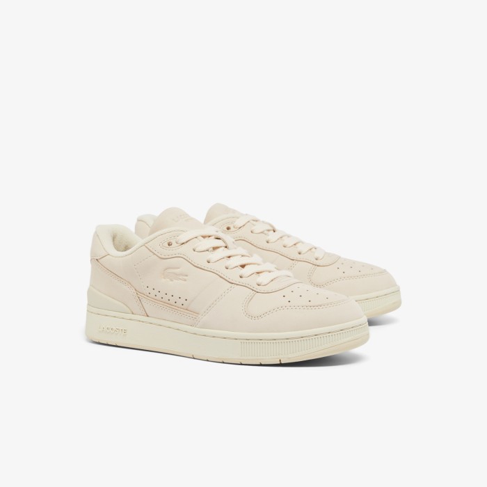 женские кеды  t-clip set 224 7 sfa от бренда lacoste вид слева