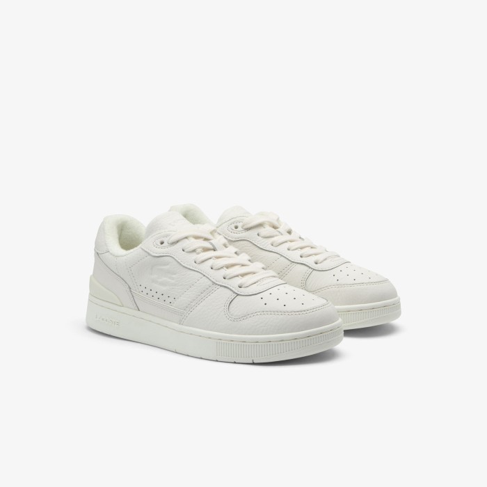 женские кеды  t-clip set 224 9 sfa от бренда lacoste вид слева