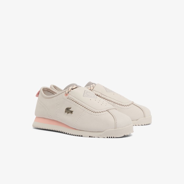 женские кроссовки  club-low s 1262 sfa от бренда lacoste вид слева