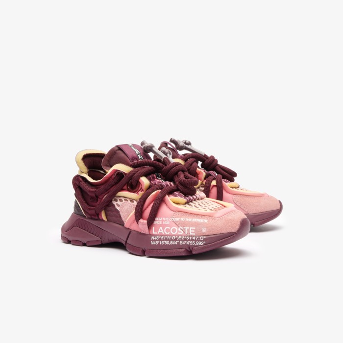 женские кроссовки  l003 active rwy 124 1 sfa от бренда lacoste вид слева