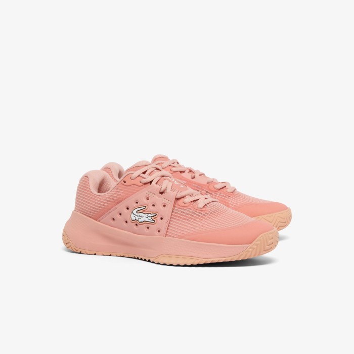 женские кроссовки  power serve 1261 sfa от бренда lacoste вид слева