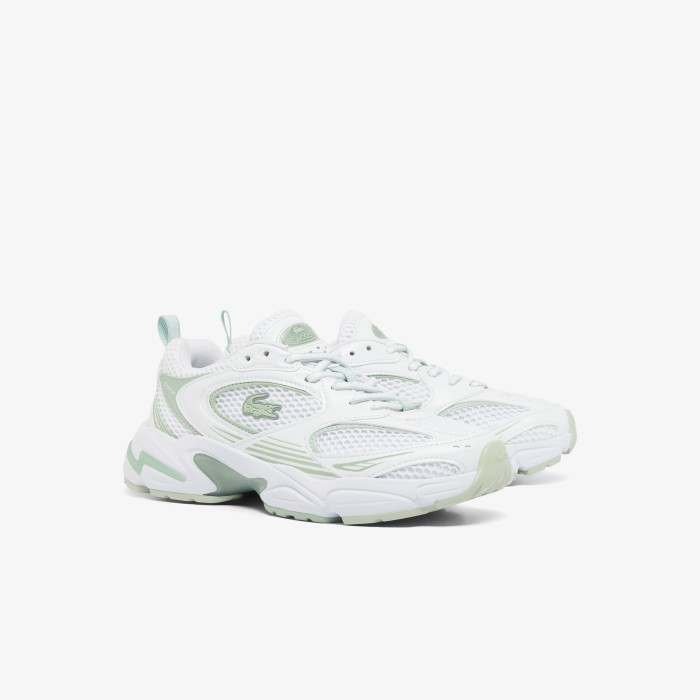 женские кроссовки  storm 96 2k 125 3 sfa от бренда lacoste вид слева