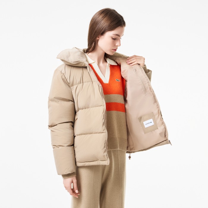 женский пуховик  quilted puffer по цене 54990 руб вид справа